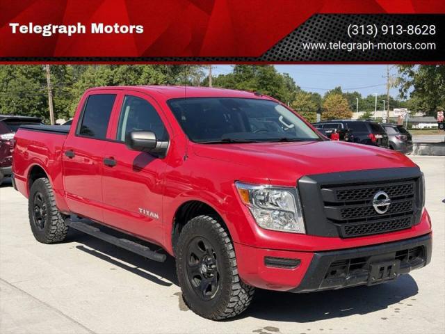 2020 Nissan Titan Crew Cab S 4x4 for sale in Southfield, MI