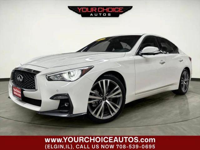 2021 INFINITI Q50 SENSORY for sale in Elgin, IL