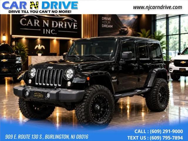 2017 Jeep Wrangler Unlimited Sahara 4x4 for sale in Bordentown, NJ