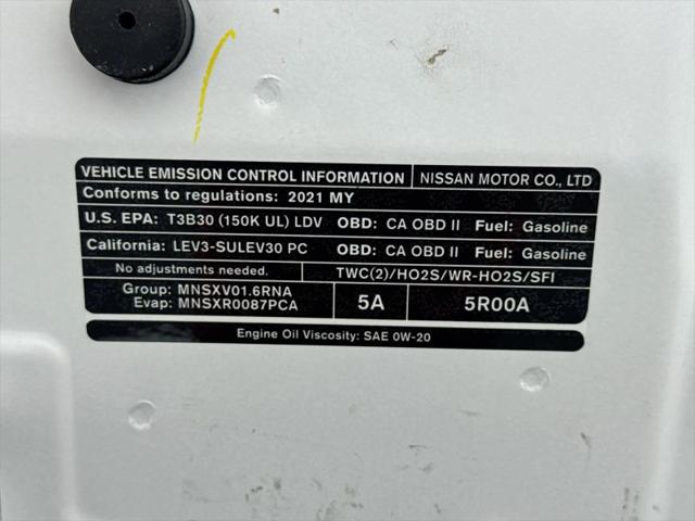 2021 Nissan Versa S Xtronic CVT