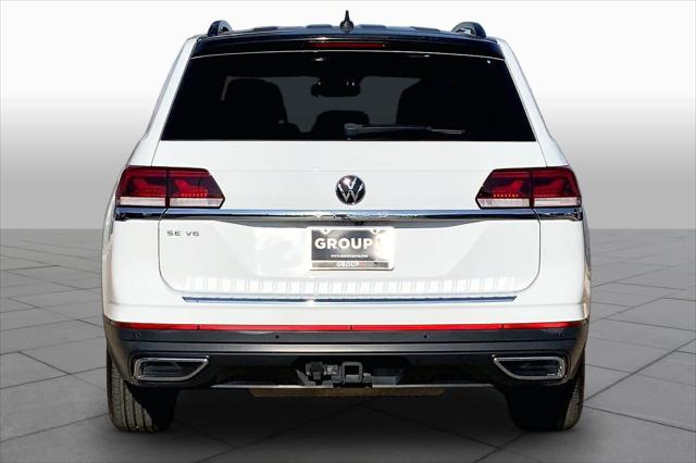 Used 2022 Volkswagen Atlas 3.6L V6 SE w/Technology For Sale in Lubbock, TX
