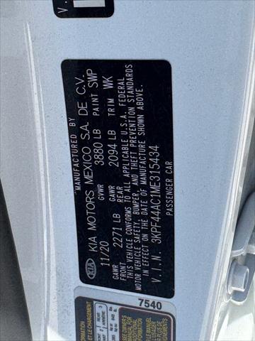 2021 Kia Forte GT Manual