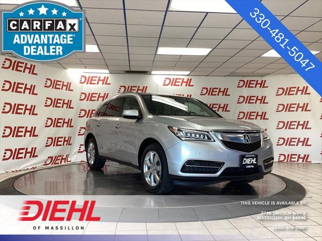 2015 Acura MDX Advance Pkg w/Entertainment Pkg for sale near Massillon, OH