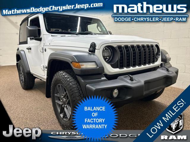 2024 Jeep Wrangler 2-Door Sport S 4x4 for sale near Marion, OH