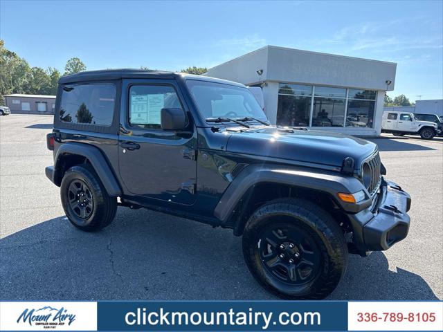 2025 Jeep Wrangler 2-Door Sport 4x4 for sale in Mount Airy, NC