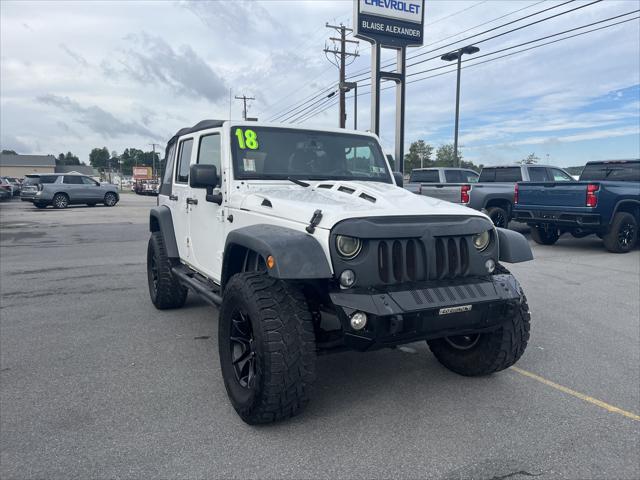 2018 Jeep Wrangler JK Unlimited Sport S 4x4 for sale in Philipsburg, PA