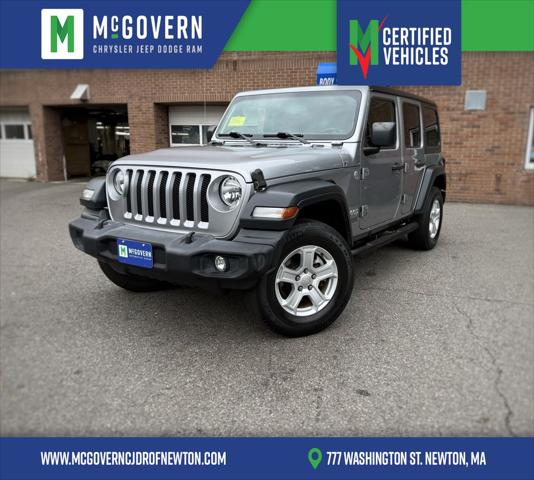 2020 Jeep Wrangler Sport S 4x4 for sale in Newton, MA