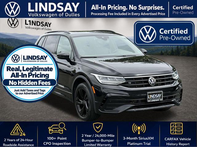 2023 Volkswagen Tiguan 2.0T SE R-Line Black for sale in Sterling, VA