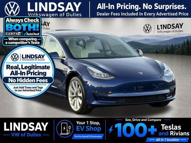 2020 Tesla Model 3 Standard Range Plus Rear-Wheel Drive for sale in Sterling, VA