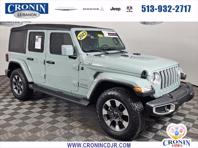 2023 Jeep Wrangler 4-Door Sahara 4x4 for sale in Lebanon, OH