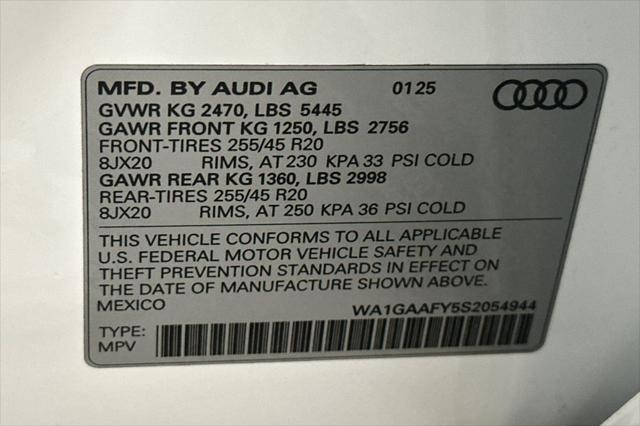 2025 Audi Q5 Premium 45 TFSI S line quattro