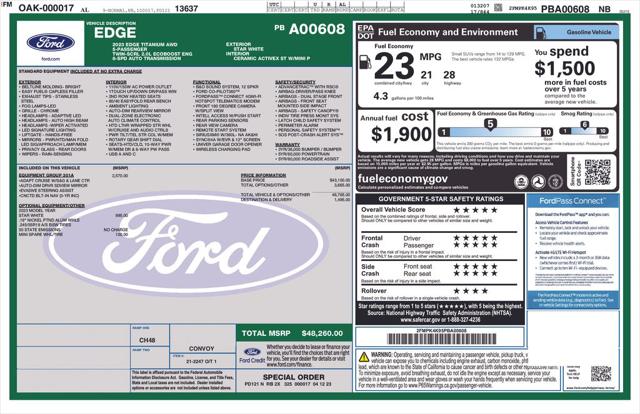 Used 2023 Ford Edge Titanium For Sale in Muscle Shoals, AL
