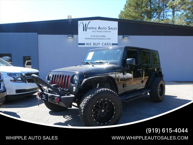 2017 Jeep Wrangler Unlimited Big Bear 4x4 for sale in Raleigh, NC