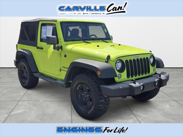 2016 Jeep Wrangler Sport for sale in Greeneville, TN