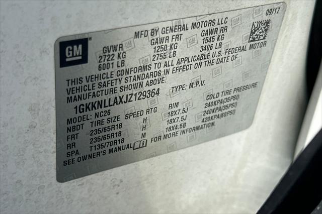 2018 GMC Acadia SLE-2