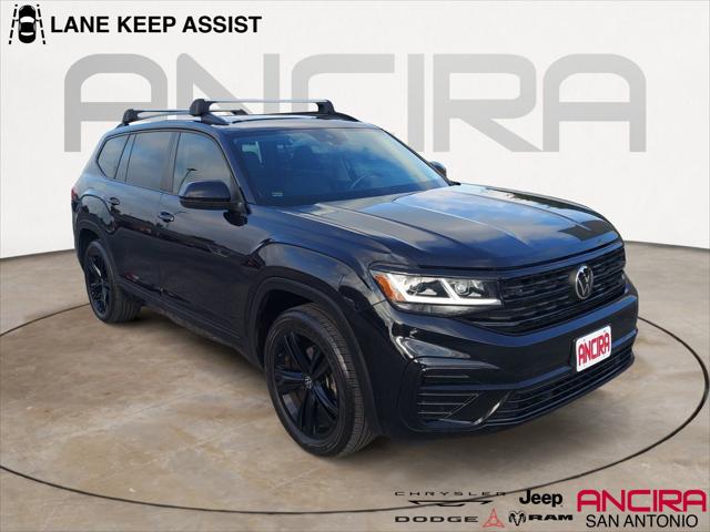 2022 Volkswagen Atlas 3.6L V6 SEL R-Line Black for sale in San Antonio, TX