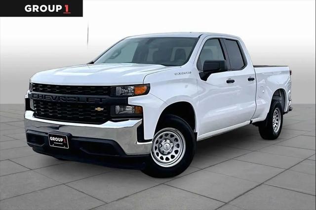 2020 Chevrolet Silverado 1500 2WD Double Cab Standard Bed WT for sale in Houston, TX