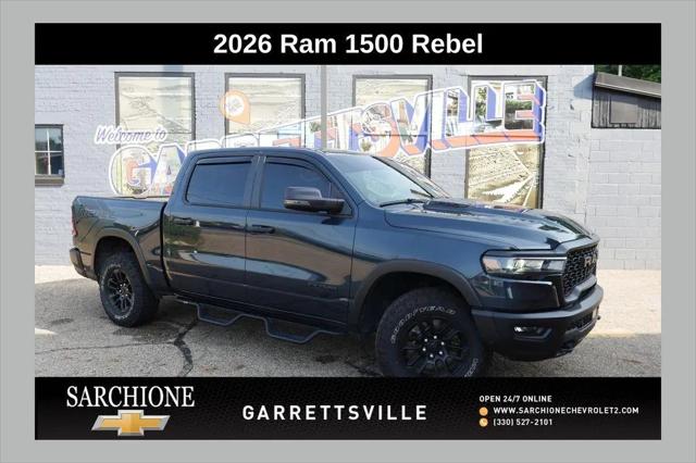 2026 Ram 1500 Rebel Crew Cab 4x4 57 Box for sale in Garrettsville, OH