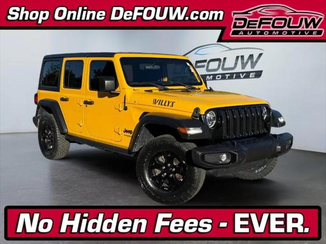 2021 Jeep Wrangler Willys 4x4 for sale in Lafayette, IN