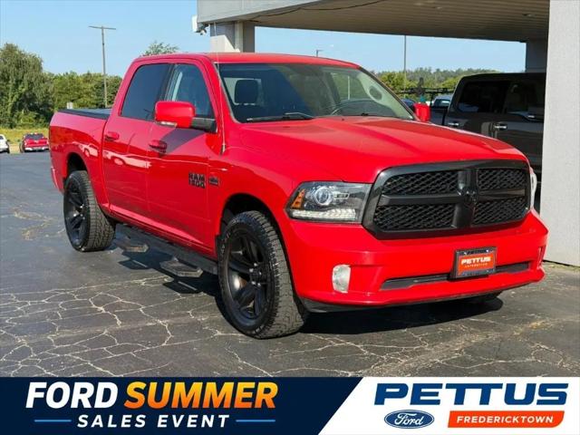 2017 Ram 1500 Night Crew Cab 4x4 57 Box for sale in Fredericktown, MO