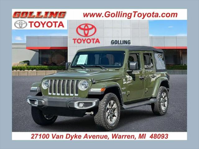 2022 Jeep Wrangler Unlimited Sahara 4x4 for sale in Warren, MI