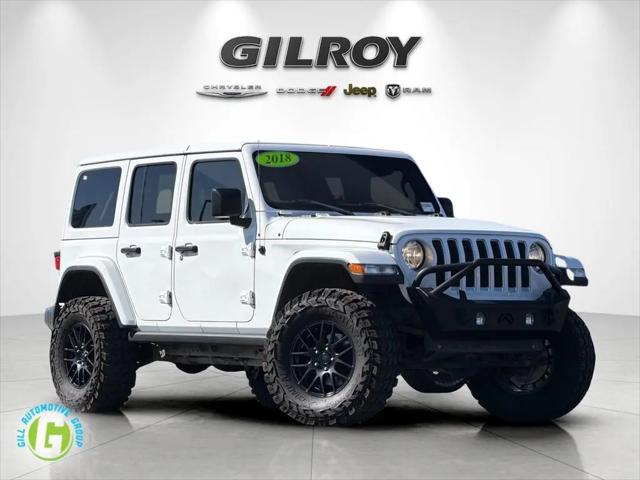 2018 Jeep Wrangler Unlimited Sahara 4x4 for sale in Gilroy, CA