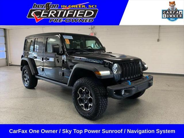 2022 Jeep Wrangler 4xe Unlimited Rubicon 4x4 for sale in Greer, SC