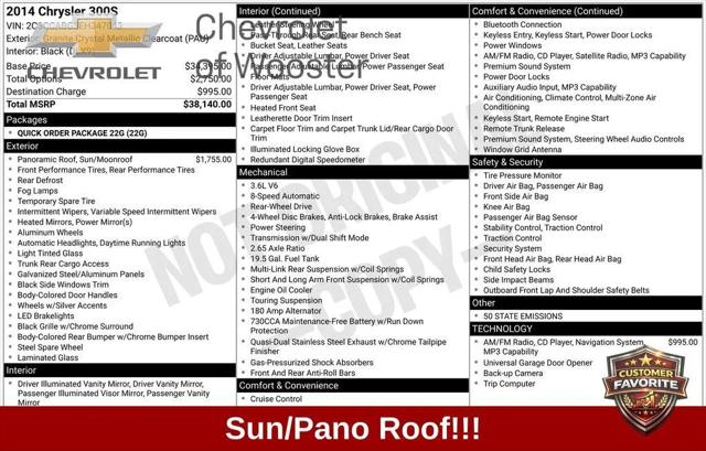 2014 Chrysler 300 for sale near Wooster, OH
