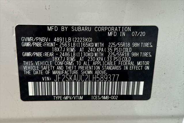 2020 Subaru Forester Limited