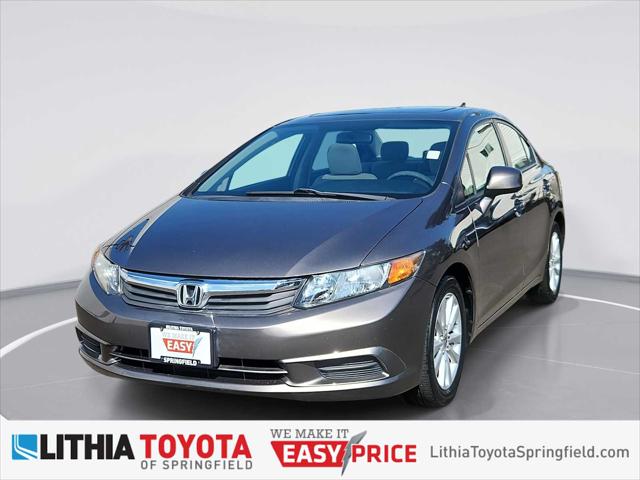 2012 Honda Civic EX for sale in Springfield, OR