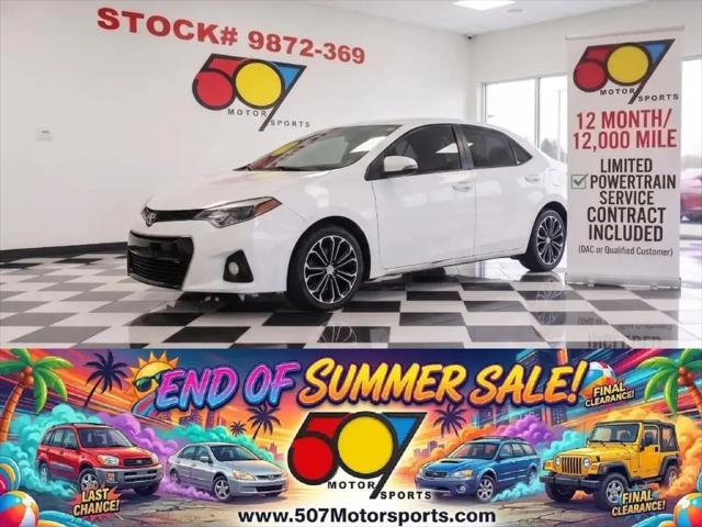 2014 Toyota Corolla S Premium for sale in Roy, WA