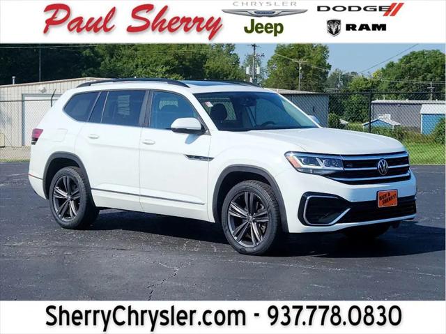 2021 Volkswagen Atlas 3.6L V6 SE w/Technology R-Line for sale near Piqua, OH
