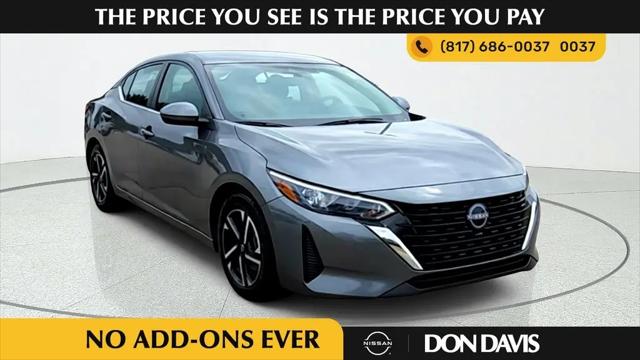 2024 Nissan Sentra SV Xtronic CVT for sale in ARLINGTON, TX