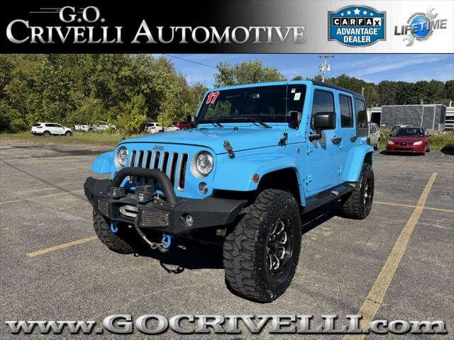 2017 Jeep Wrangler Unlimited Sahara 4x4 for sale in New Castle, PA