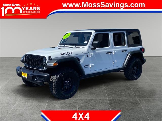 2025 Jeep Wrangler 4-Door Willys 4x4 for sale in Moreno Valley, CA
