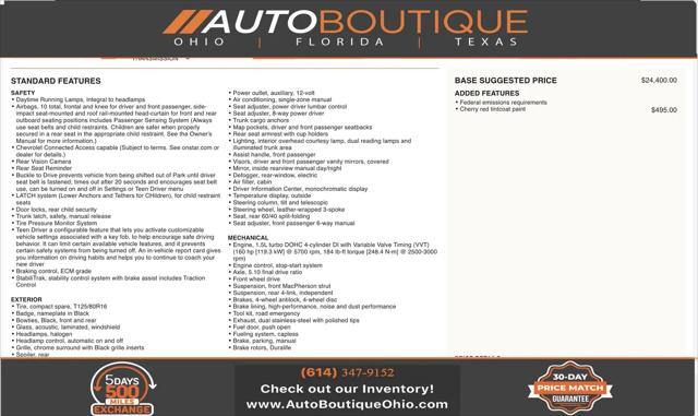 2021 Chevrolet Malibu for sale near Columbus, OH
