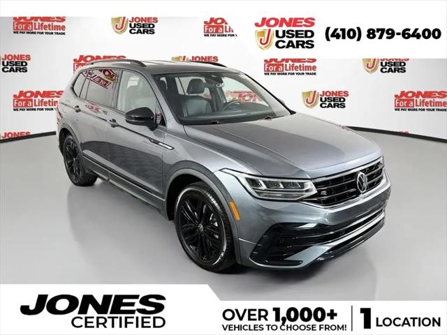 2022 Volkswagen Tiguan 2.0T SE R-Line Black for sale in Fallston, MD