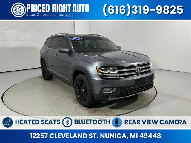 2018 Volkswagen Atlas 3.6L V6 SEL for sale in Nunica, MI