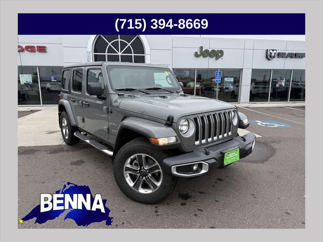 2023 Jeep Wrangler 4-Door Sahara 4x4 for sale in Superior, WI