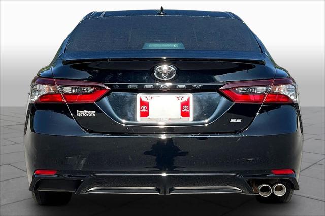 Certified Used 2024 Midnight Black Metallic Toyota SE image 38