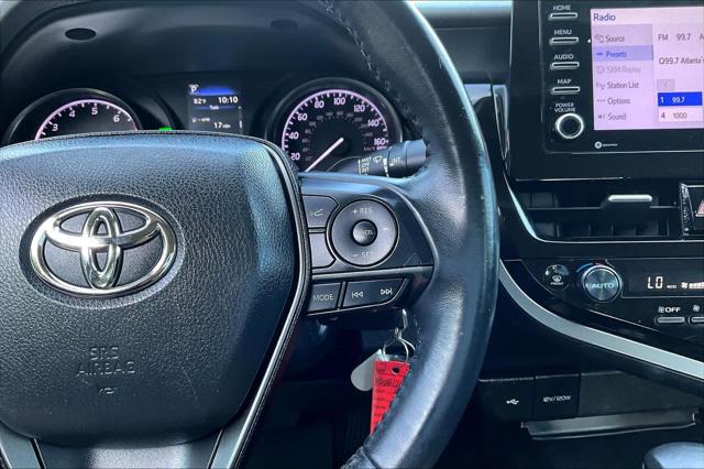 Certified Used 2024 Midnight Black Metallic Toyota SE image 57