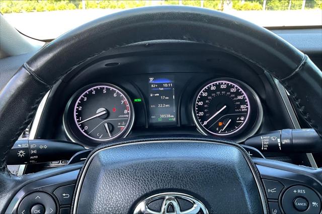 Certified Used 2024 Midnight Black Metallic Toyota SE image 58