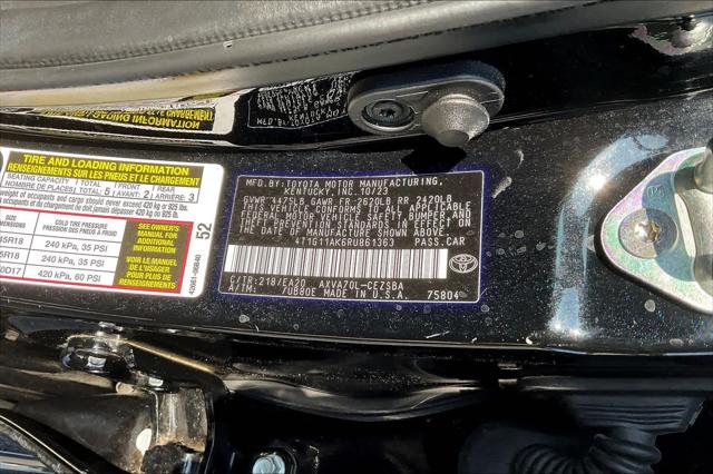 Certified Used 2024 Midnight Black Metallic Toyota SE image 66
