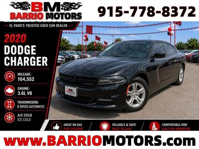 2020 Dodge Charger SXT for sale in El Paso, TX