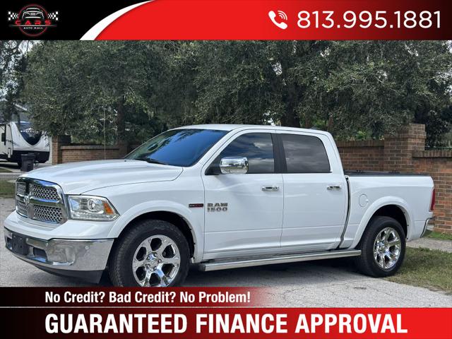 2018 Ram 1500 Laramie Crew Cab 4x2 5'7" Box for sale in Riverview , FL