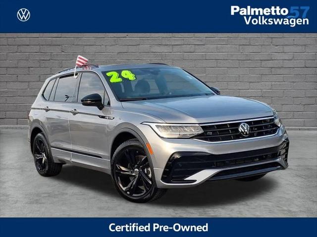 2024 Volkswagen Tiguan 2.0T SE R-Line Black for sale in Miami Gardens, FL