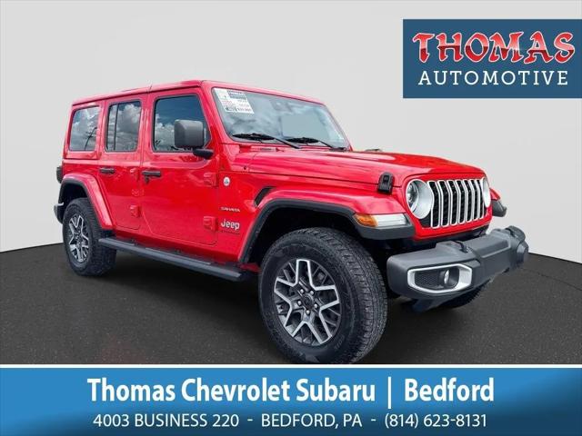2024 Jeep Wrangler 4-Door Sahara 4x4 for sale in Bedford, PA
