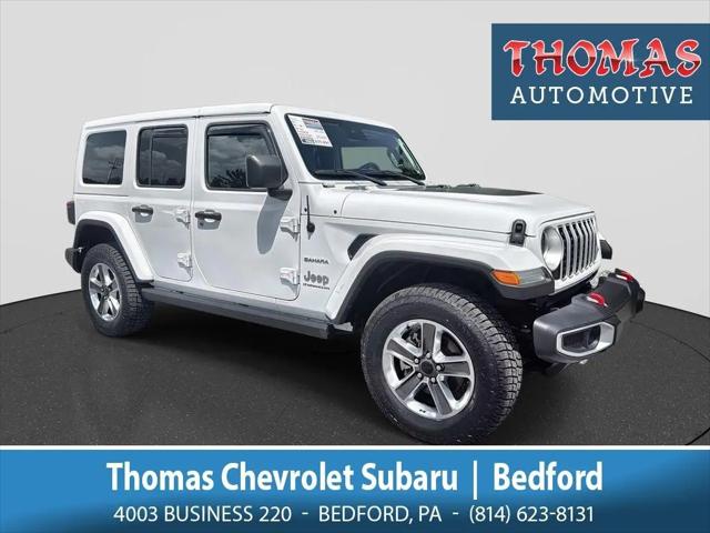 2024 Jeep Wrangler 4-Door Sahara 4x4 for sale in Bedford, PA