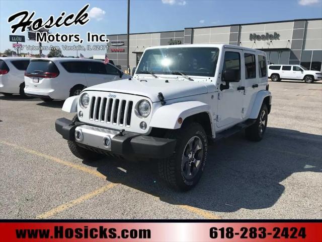 2017 Jeep Wrangler Unlimited Sahara 4x4 for sale in Vandalia, IL