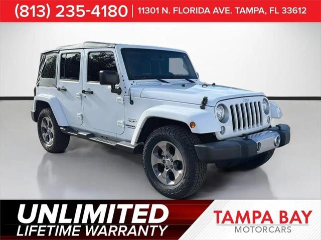 2017 Jeep Wrangler Unlimited Sahara 4x4 for sale in Tampa, FL